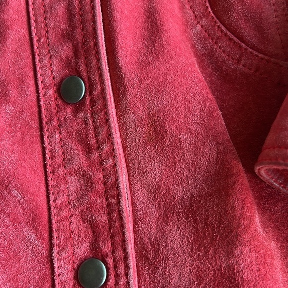 Coldwater Creek Leather Jacket Petite XL - Picture 4 of 9